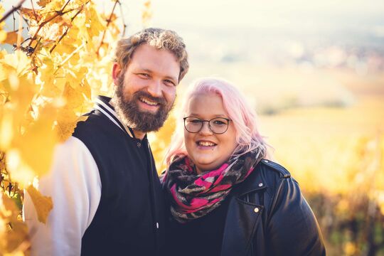 Die Seele der Weinwerkstatt: Stefan und Corinna Heß Stefan und Corinna Heß